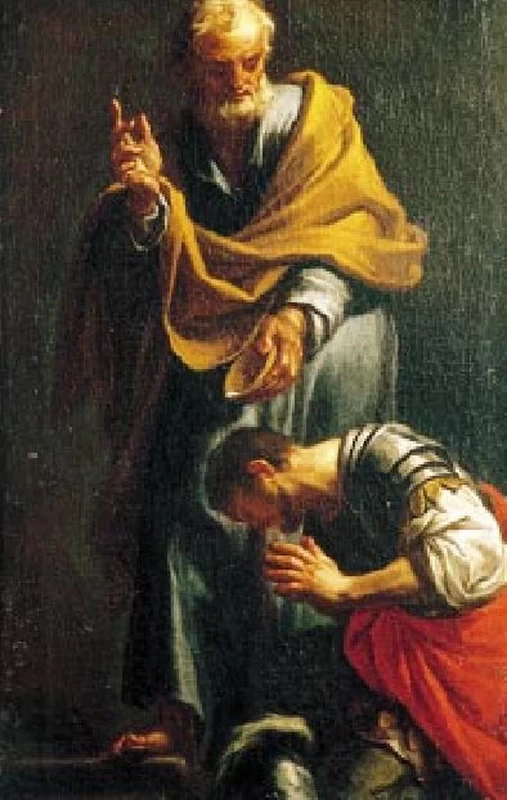 Il battesimo di Cornelio